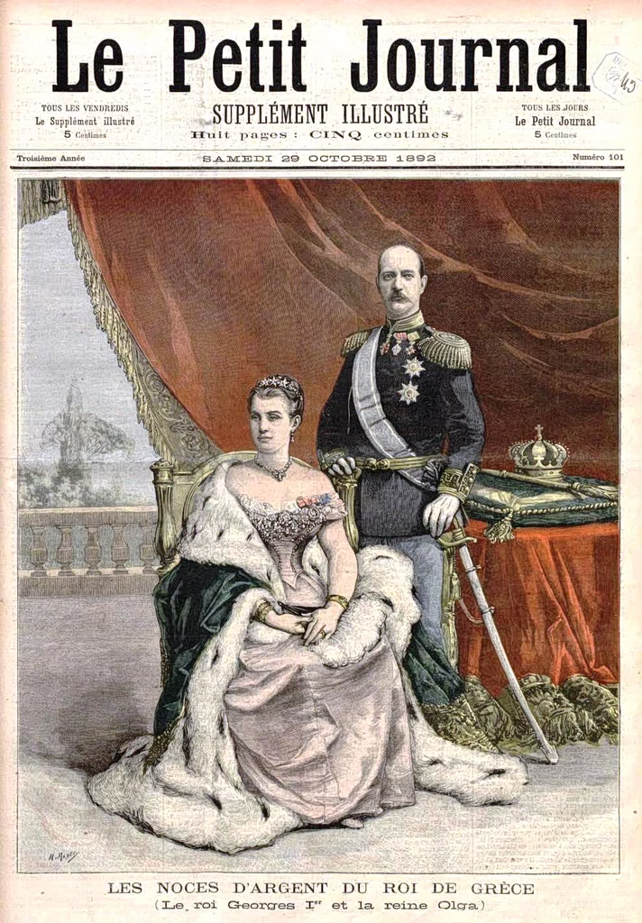 Queen Olga and King George