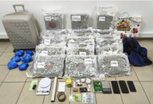 Drug Ring Busted in Thessaloniki: Over 27 kg of Cannabis Seized