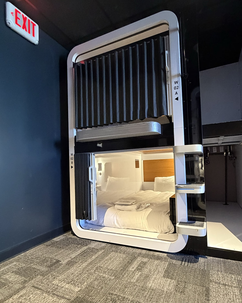 I Tried Out a $60 Capsule Hotel in Honolulu: No Door, No Bathroom, No Problem
