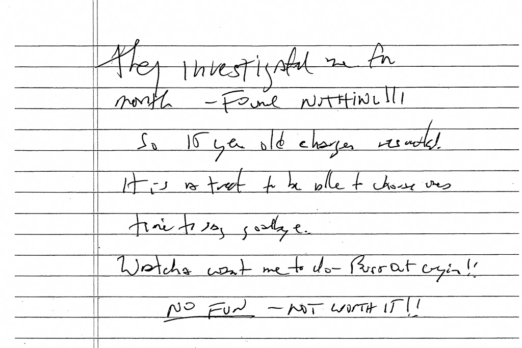 Judge Unseals Purported Epstein Suicide Note