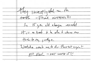 Judge Unseals Purported Epstein Suicide Note