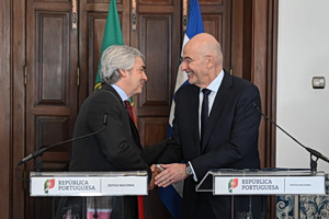 Greek, Portugal MODs Meet in Lisbon, Talk Drone, Naval COOP
