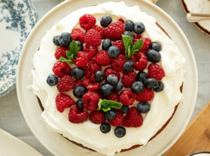 Fluffy Yogurt Cloud Cake