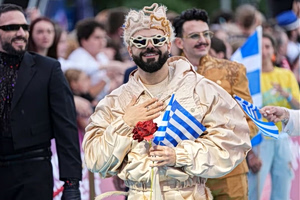 Akylas Brings Zorba and The Little Prince to Eurovision’s Turquoise Carpet