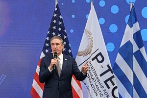 Burgum Sees Greece at Center of New U.S.-Backed European Energy Corridor