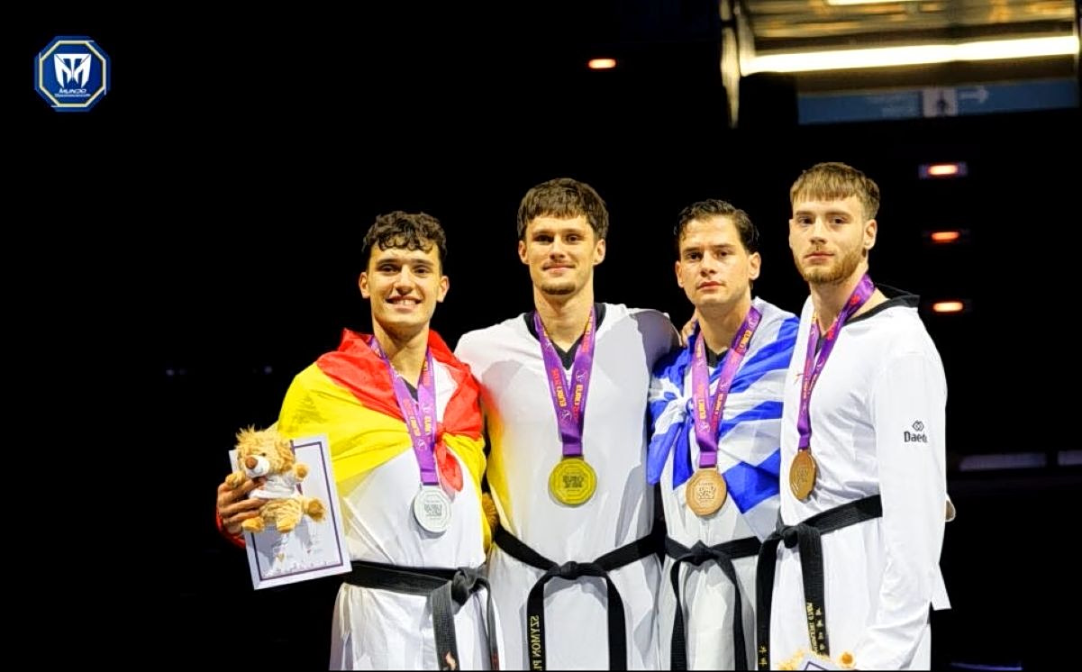 Gkentzou gold taekwondo
