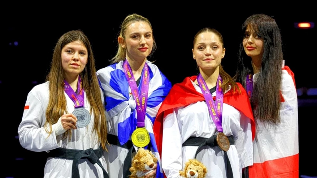 Gkentzou Strikes Gold at European Para Taekwondo Championships