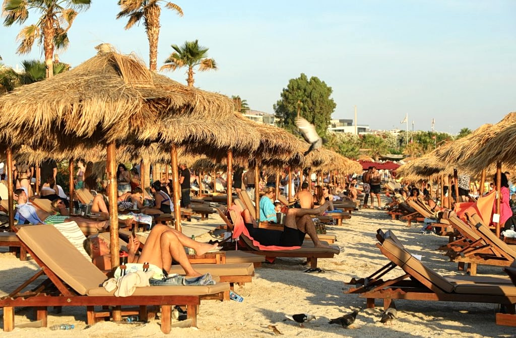 public beaches Greece