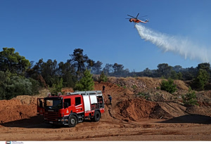 Heightened Wildfire Surveillance Network with More Than 100 Drones