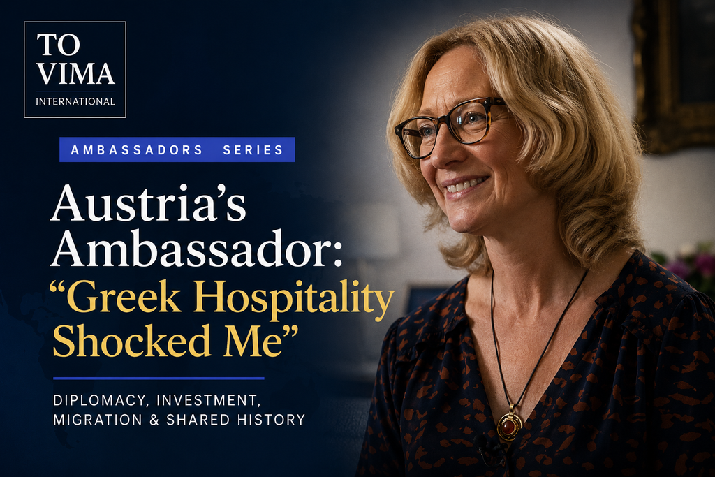 The Ambassadors Series, Ep. 17 – Austrian Ambassador to Greece, Gerda Vogl: ‘Greek Hospitality Shocked Me’