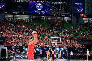 Red Tide Takes Over Telekom Center Ahead of Final Four Showdown