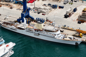 Christina O Heads to Italy as Restoration Work Continues