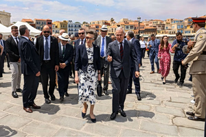 Chania Marks 85th Anniversary of the Battle of Crete with Royal Presence