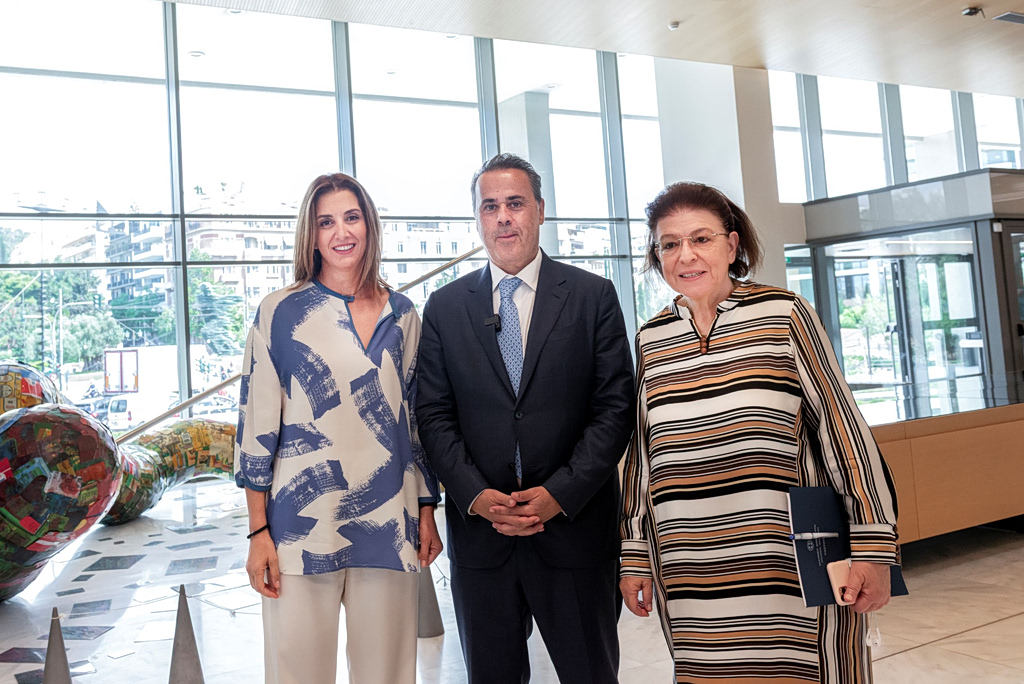 Evi Lazou Laskaridi, Stavros Papastavrou and Lina Mendoni