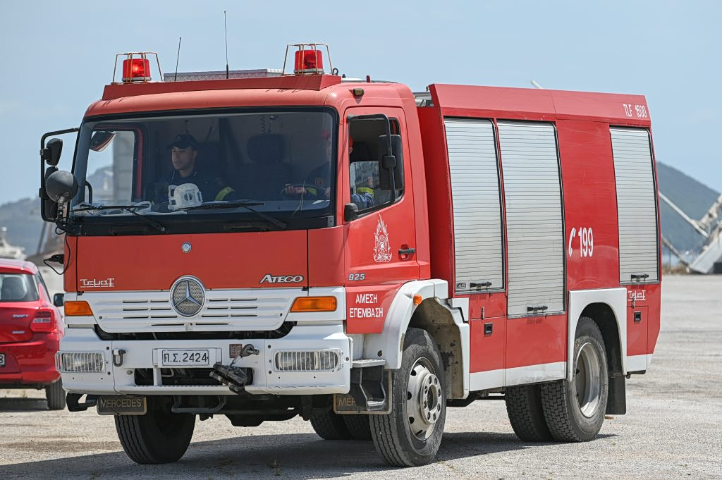 Volos Fire Destroys Olive Grove, Man Arrested