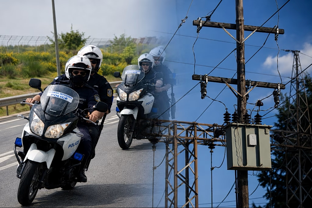 Police Arrest 20 in Crackdown on Power Transformer Theft in Central Greece