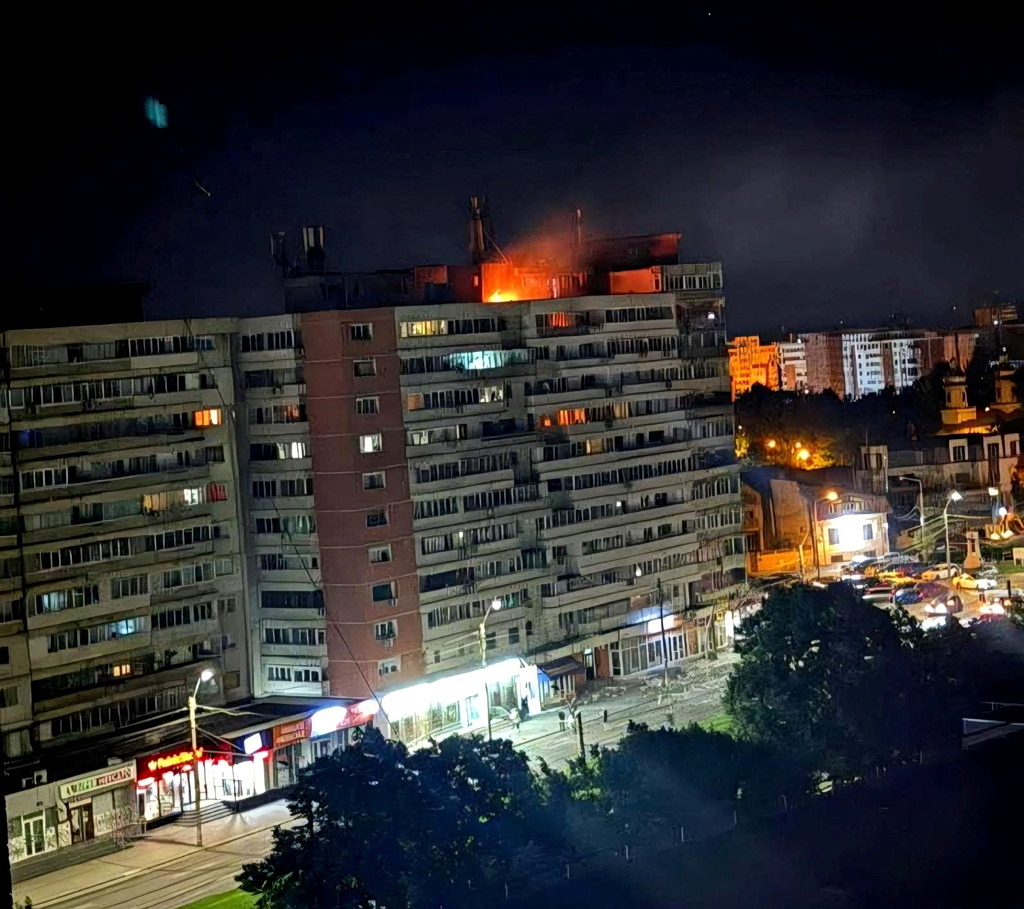 Russian Drone Hits Romanian Flats, Injures Two