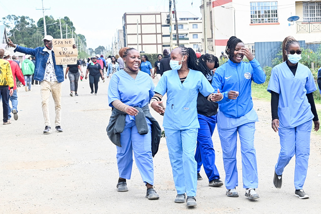 Kenya Protests Erupt Over Planned US Ebola Facility