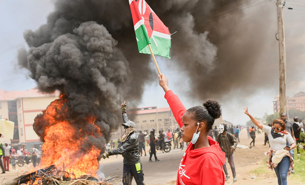Kenya Protests Erupt Over Planned US Ebola Facility