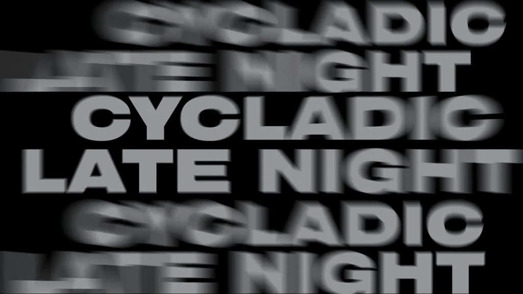 Cycladic Late Night Blends Art and Music