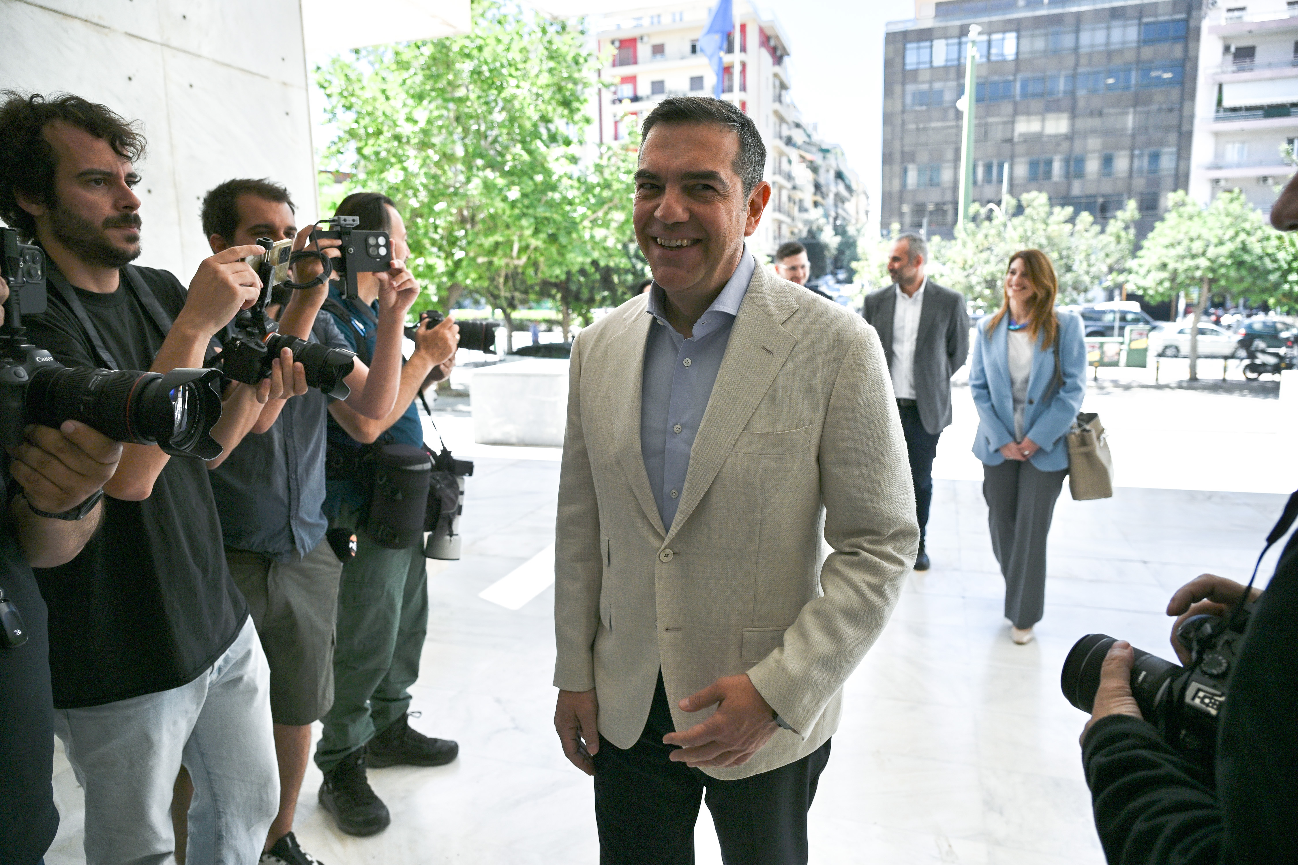 Submission to the Prosecutor's Office of the Supreme Court of Greece of the founding declaration of the party "Greek Left Alliance (EL.A.S.)" by former Prime Minister Alexis Tsipras, Athens, on May 28, 2026