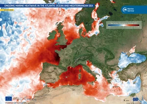 Marine Heatwave Hits the Mediterranean and Parts of Atlantic