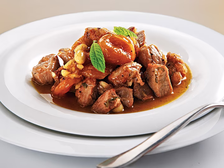 Lamb with Apricots