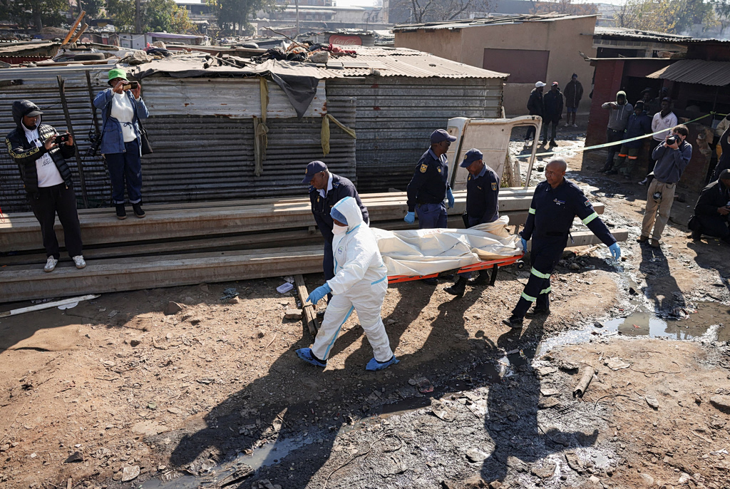 Gunmen Open Fire in Johannesburg Settlement, Killing 12