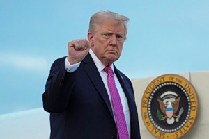 Trump Warns Iran: “We Will Hit Them Hard Again Today”