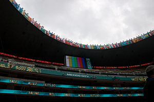 The ‘Colosseum’ of Ear-Splitting Noise and Flying Trash That Will Open the World Cup