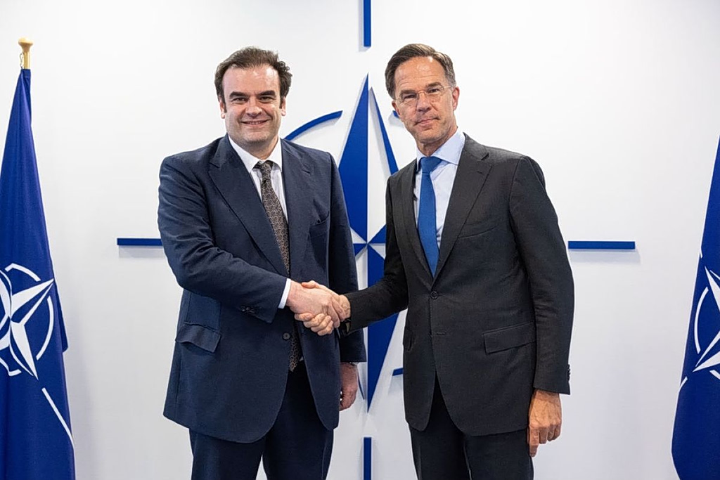 Pierrakakis and Rutte Discuss Defence Financing and EU–NATO Cooperation in Brussels