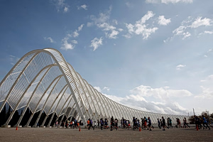Aktor Completes Restoration of Landmark OAKA Calatrava Structures
