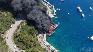 Paxos Boat Fire: Captain Arrested After Two Vessels Sink