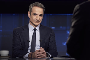 Mitsotakis Lays Out His Case for a Third Term in Power
