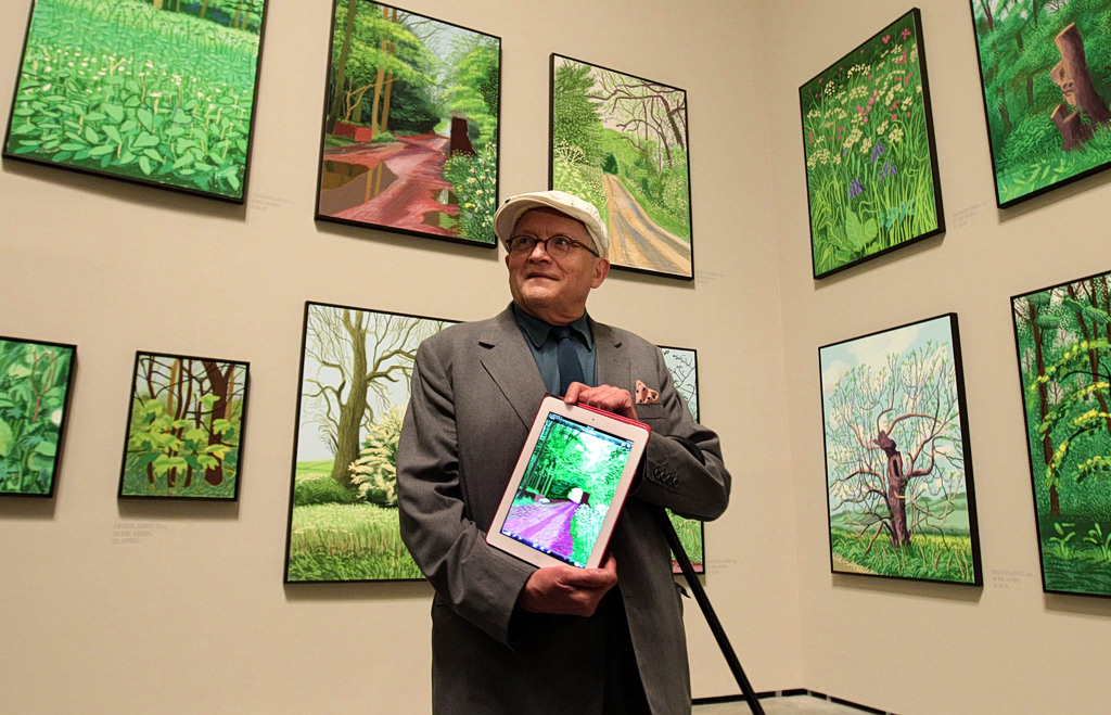 David Hockney, a Trans-Atlantic Titan of Art, Dies at 88