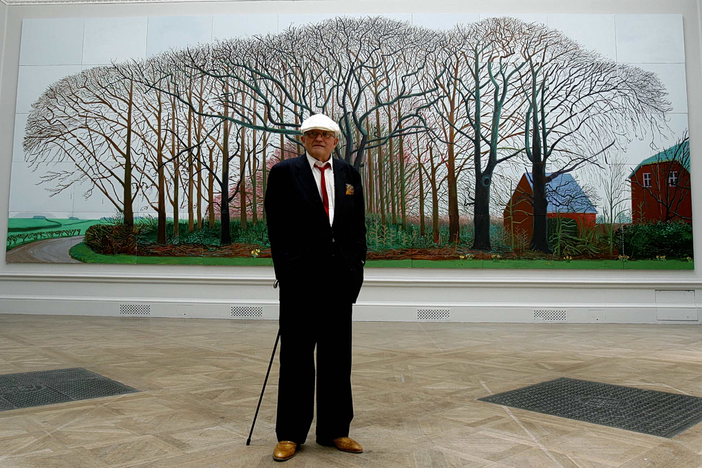 David Hockney, a Trans-Atlantic Titan of Art, Dies at 88