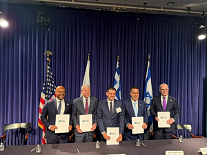 Greece, US, Cyprus, Israel Launch East Med Energy Hub