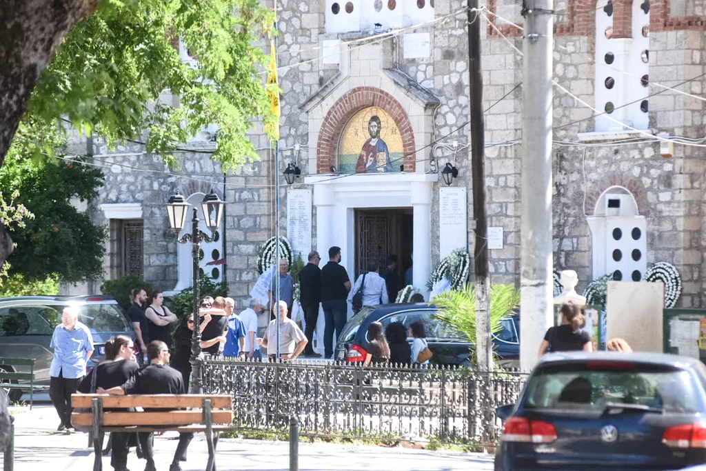 Funeral Held for Mother and Son Killed in Aigio Double Murder