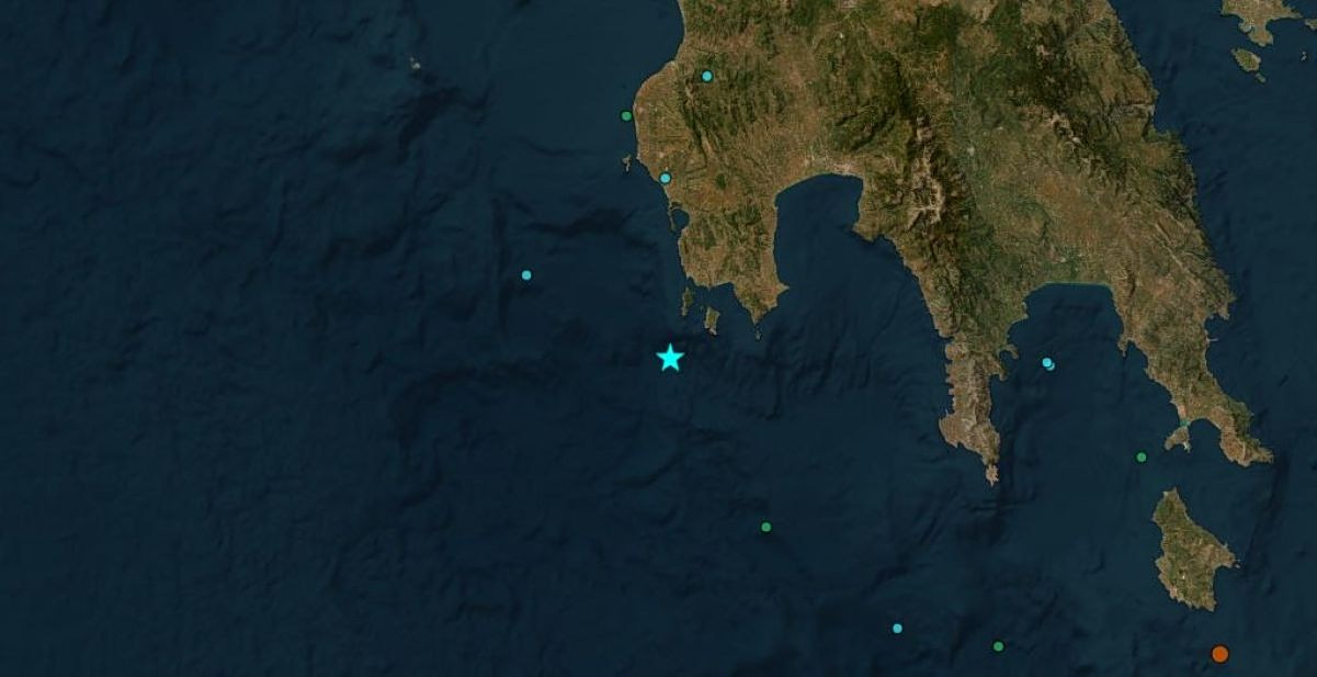 Offshore Earthquake Shakes Southern Peloponnese
