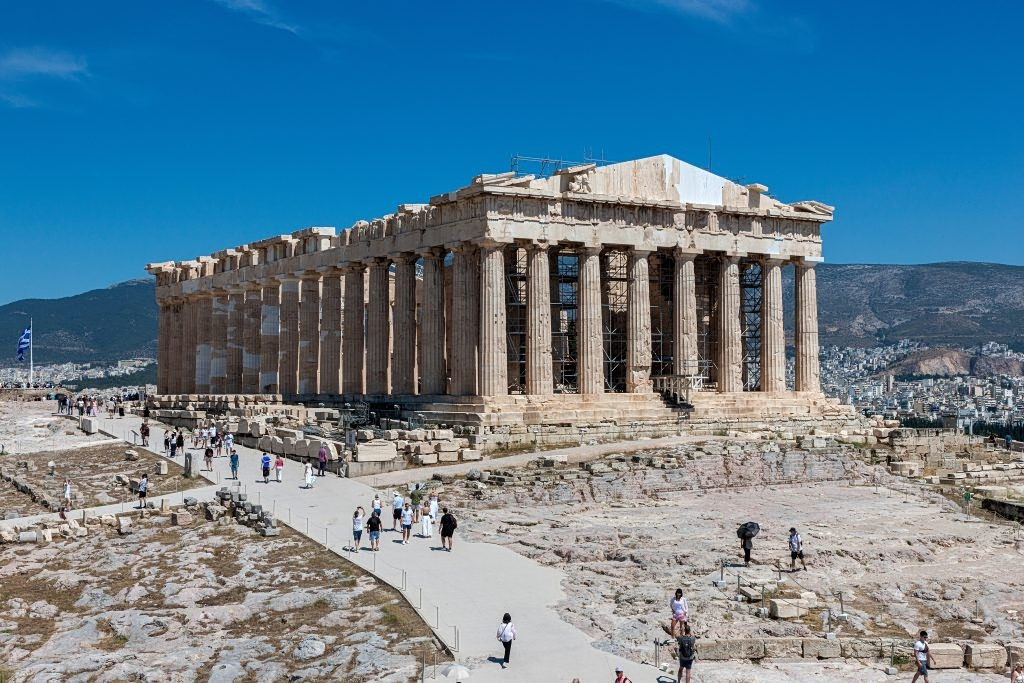 Parthenon Restoration Marks Summer Solstice with Reconstructed Western Pediment