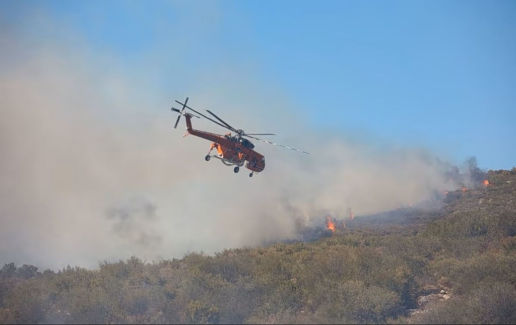 High Wildfire Risk Issued for Several Regions Across Greece