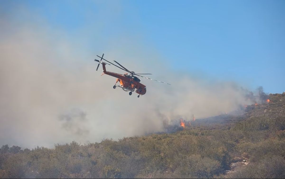 High Wildfire Risk Issued for Several Regions Across Greece
