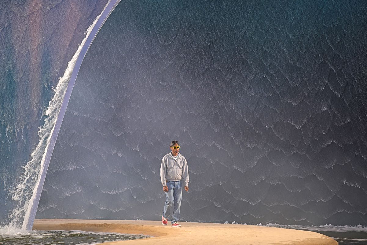 Vuitton’s Surf-Inspired Spectacle