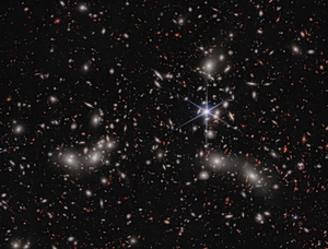 Black Hole Too Big for Its Age Spotted by James Webb