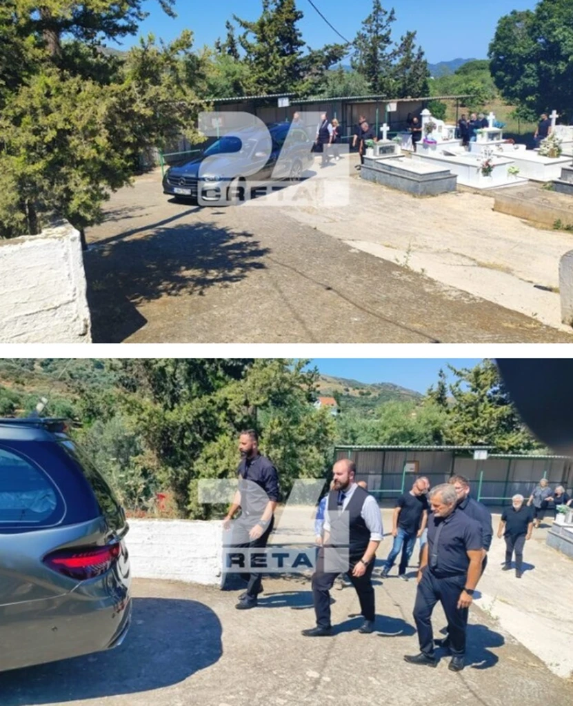 Grief and Anger at Funeral of Woman Killed in Chania Murder