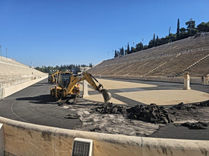 Renovations Begin at Panathenaic Stadium with Marinakis Donation (Vid)