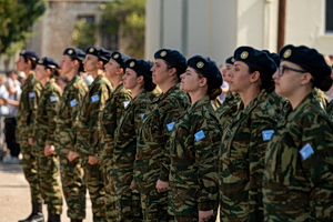 First Female Vols Sworn into Greek Army