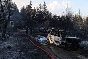 2nd Body Recovered as Wildfire Burns Near Thessaloniki