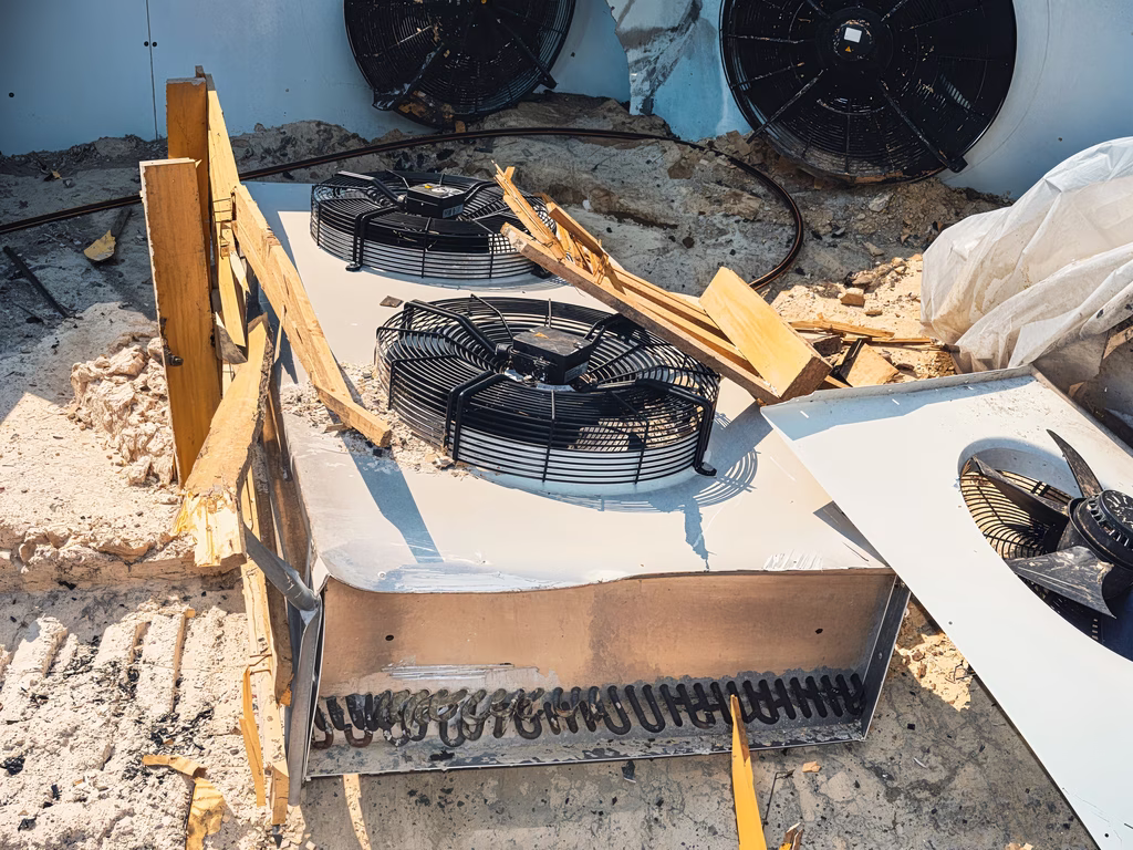 AC Unit Explosion: Mother and Daughter Injured