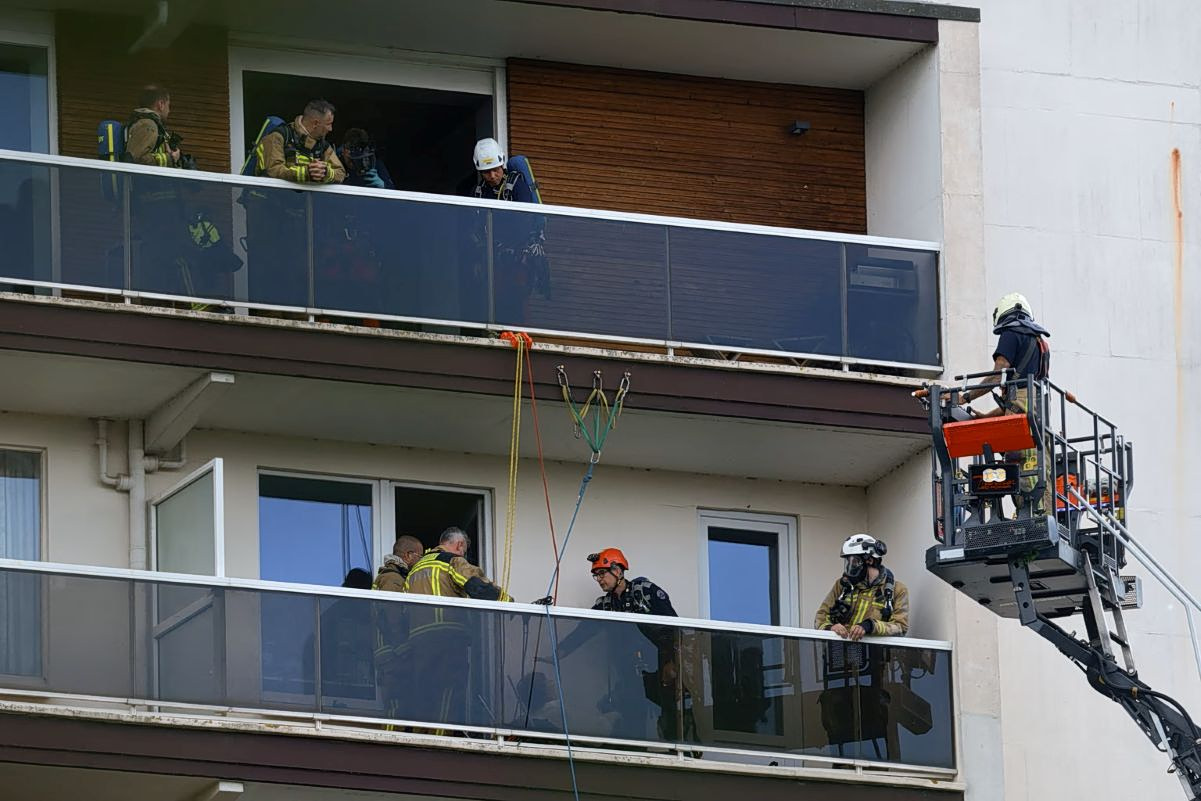 Antwerp apartment blaze
